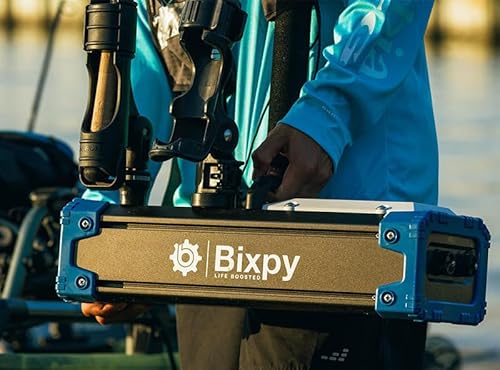 Bixpy Outboard Motor Battery 768Wh Waterproof Dirt-proof Silver