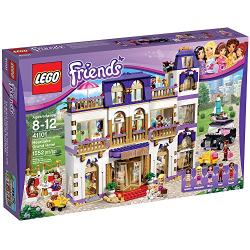 LEGO Friends Heartlake Grand Hotel Building Kit Black