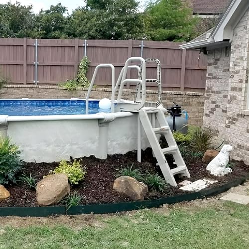 Main Access Heavy Duty Above Ground Pool Ladder with Safety Features and SmartLite LED White