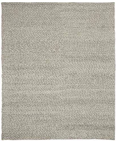 Calvin Klein Riverstone Grey/Ivory 8' x 10' Modern Area Rug