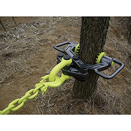 Brush Grubber Xtreme Tree Stump Puller Tool with Rugged Handles & Steel Construction