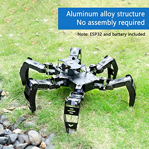 XiaoR Geek Hexapod Robot Kit ESP32 STEM Spider Robot Hexapod E1