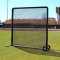 Cimarron Sports Outdoor Practice 8x8#84 Premier Fielder Net and Frame Black Stainless Steel