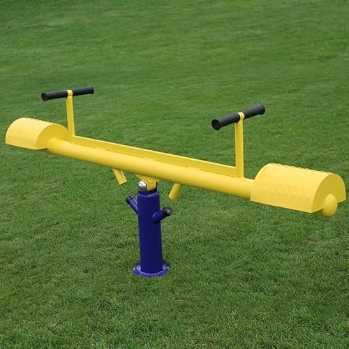 Generic Outdoor Fitness Double Seesaw Yellow/Green