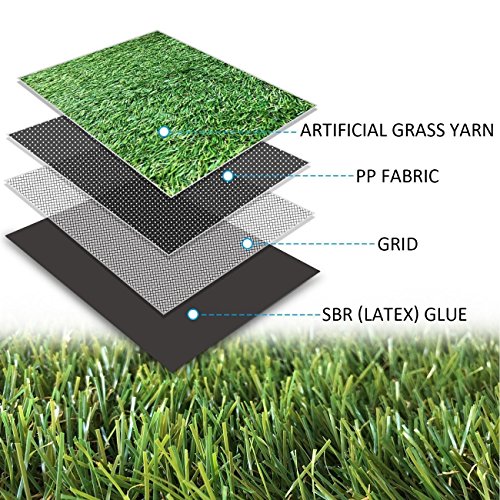 Petgrow Realistic Artificial Grass Turf 9FTX21FT 189 Sq Ft