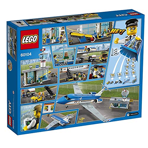 LEGO City Airport Passenger Terminal Building Kit 694 Pieces White
