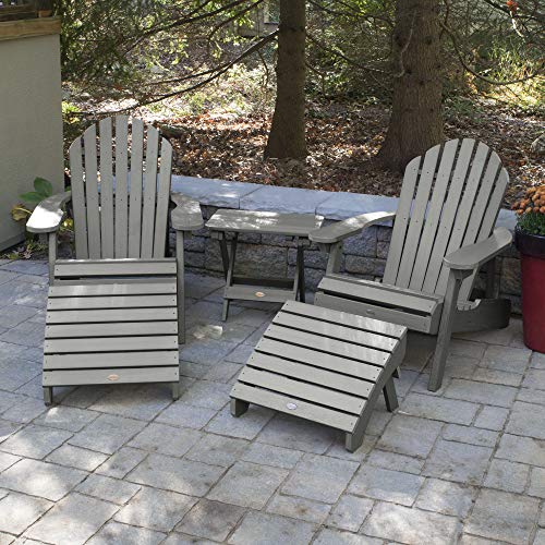 Highwood Adirondack Collection Hamilton 5pc Deck Set Coastal Teak