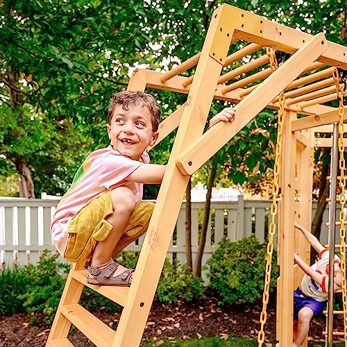 Avenlur Hawthorn 9-in-1 Outdoor Activity Center Natural
