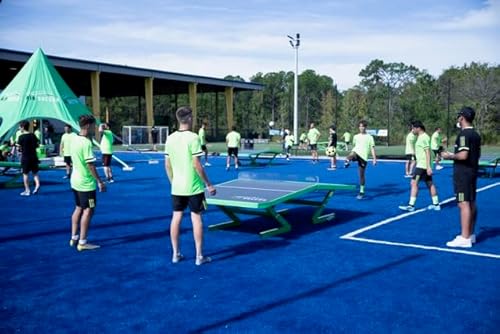 AIR SOCCER Futtable Soccer Table for Kids & Adults PRO Green