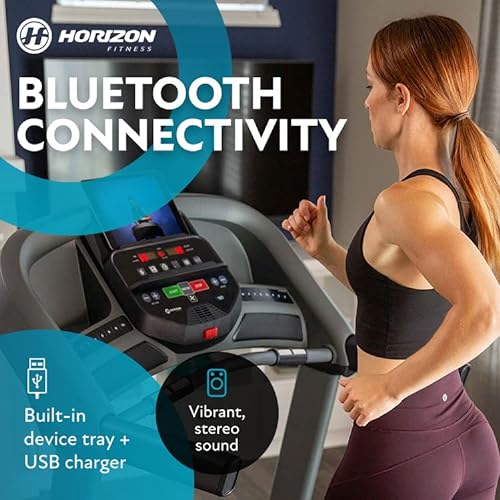 Horizon Fitness T101 Foldable Treadmill Black
