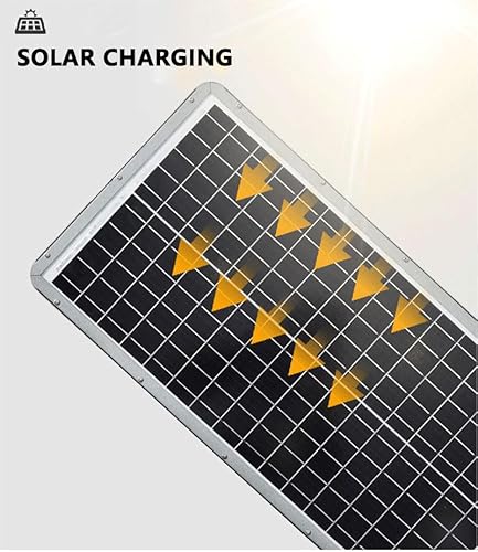 RORA&YANEAR 40W Intelligent Solar Street Light Aluminum Alloy Solar Energy