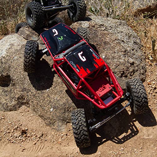 Axial RC Truck 1/10 Capra 1.9 4WS Unlimited Trail Buggy RTR Red
