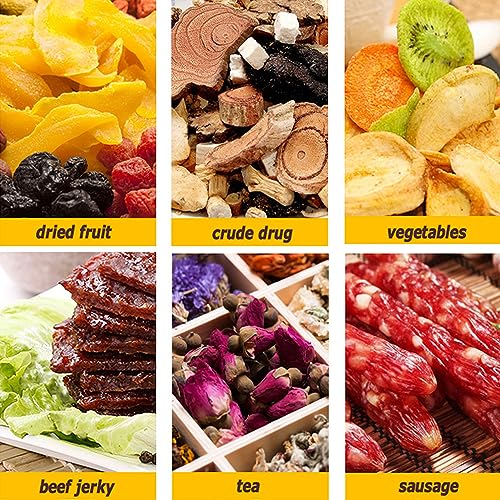 HQHAOTWU 20 Layers Rotary Food Dehydrator Machine Stainless Steel Commercial Dryer