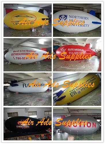 Air-Ads Supplies 4M Inflatable Advertising Blimp 16 Colors