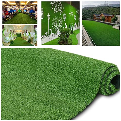 Petgrow Artificial Grass Turf Lawn 10FTX30FT Green Customized Width 10ft