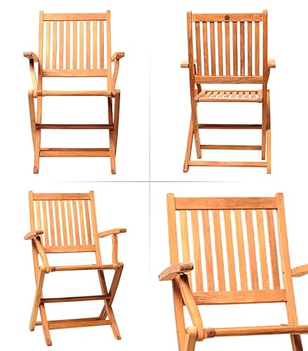 Amazonia Teak Dubai 9-Piece Square Dining Set Light Brown