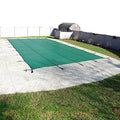 Pool Mate Green Mesh Safety Cover for 18x36 ft Swimming Pool