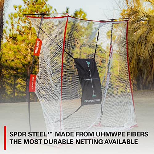 Rukket Sports Haack Golf Net Pro 9x7x3ft | Indoor & Outdoor Practice Driving | Swing Training Aids by SEC Coach Chris Haack