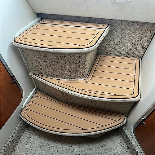Zomanon Boat EVA Faux Teak Decking Floor Mat for Bayliner 2855 (Multiple Color Options)