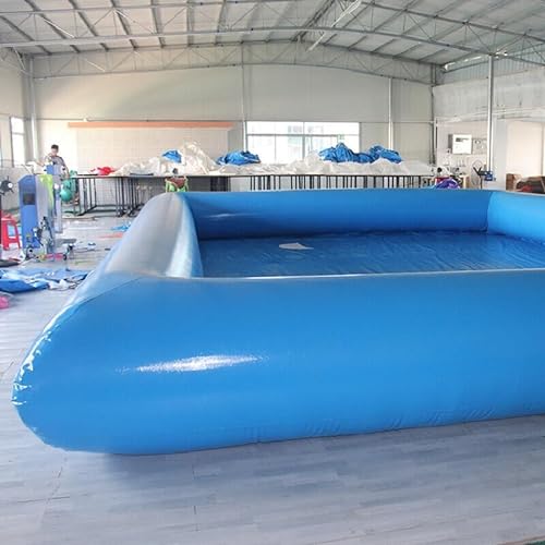 GEPAS Inflatable Rectangle Above Ground Swimming Pool New as Picture Show