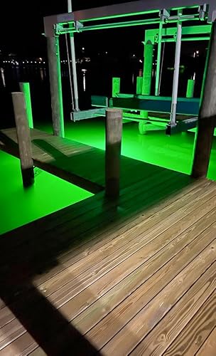 Incredible Underwater LED Lighting Mega-Watt Underwater Dock Light System 32000 Lumens Red