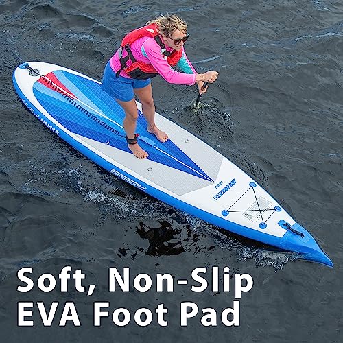 Sea Eagle NeedleNose 12’6” Inflatable Lightweight Stand Up Paddle Board Blue