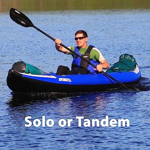 Sea Eagle 380X 12'6" Explorer Inflatable Kayak Blue