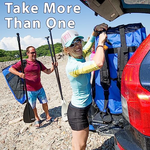 Sea Eagle NeedleNose 14’ Inflatable Lightweight High Pressure Drop Stitch Stand Up Paddle Board SUP Blue/White/Gray