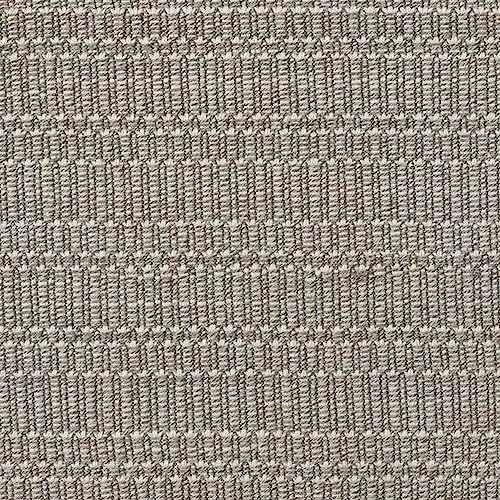 Benzara Handwoven Classic Textured Patio Leah Area Rug 8x10 Gray