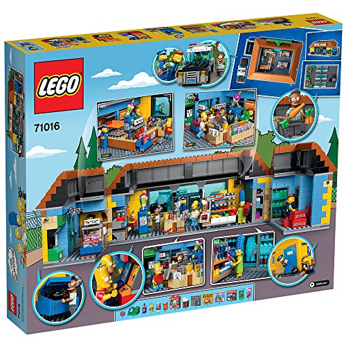 LEGO Simpsons The Kwik-E-Mart Building Kit Multicolor