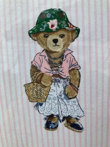 POLO RALPH LAUREN Teddy Bear Sweater King Comforter Set Pink