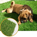 Griclner Artificial Grass Turf 0.8inch Realistic Synthetic Lawn Mat Green 15FTx68FT