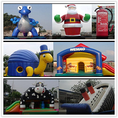 Air-Ads Supplies 26ft Inflatable Giant Christmas Santa Claus Red Green