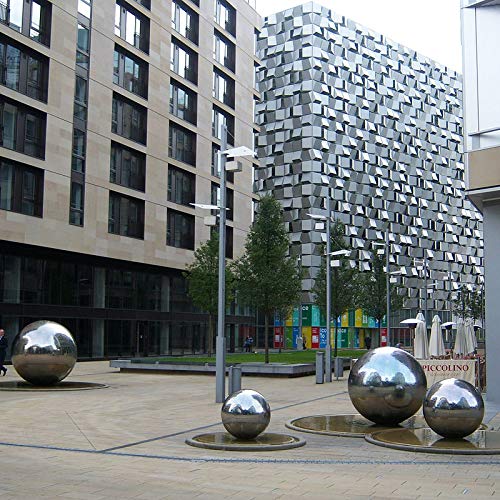 LSX 40 Inch Stainless Steel Gazing Ball Silver