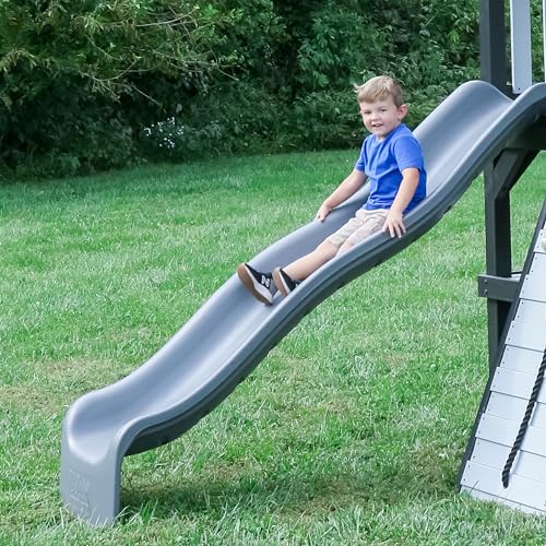 Backyard Discovery Whispering Point Cedar Swing Set Gray