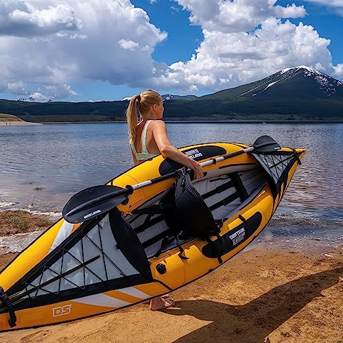 Driftsun Almanor 110 Inflatable Kayak Yellow - 1 Person