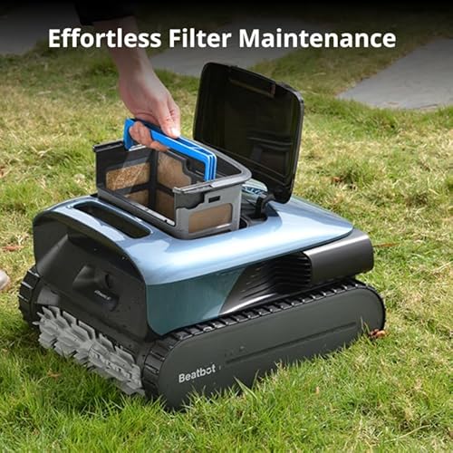 Beatbot AquaSense Pro Cordless Pool Cleaner Robot with Clarifying Agent Kit Dark Blue