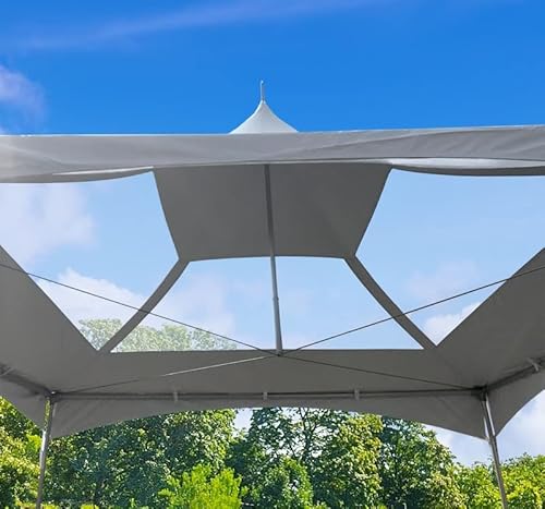 TentandTable 20' x 20' High Peak Frame Party Tent Clear