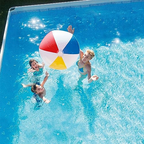 Intex Ultra XTR Deluxe Rectangular Above Ground Pool Set 24ft x 12ft x 52in Gray