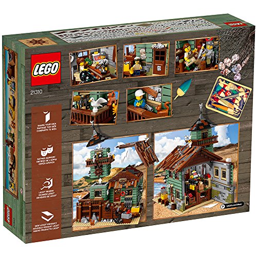 LEGO Ideas Old Fishing Store Building Toy 21310 Multicolor