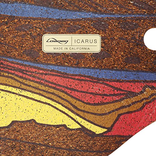 Loaded Boards Icarus Bamboo Longboard Skateboard Complete with Orangatang Kegel 80mm/80a Wheels