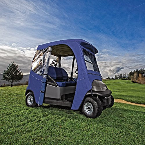 Classic Accessories Fairway Golf Cart Deluxe Enclosure Light Khaki
