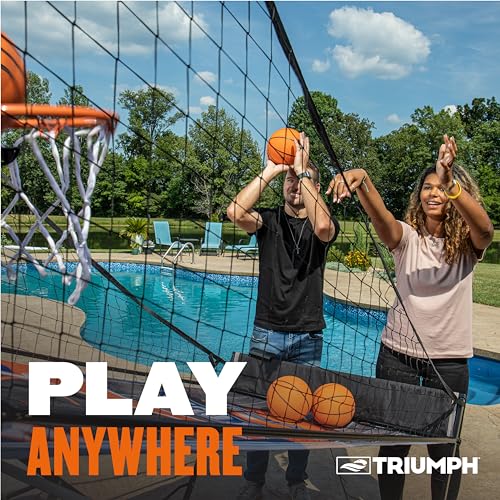 Triumph Sports Run n Gun Arcade Basketball Game Fully Assembled