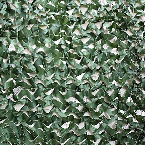 WarmHeartting Camo Netting for Decoration Green