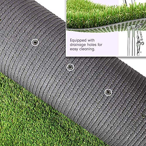 ALTRUISTIC Artificial Grass Turf Pet Grass Rug 13FT x 57FT Green