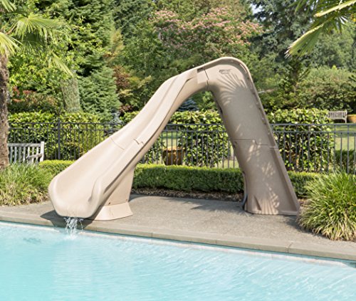 S.R. Smith 670-209-58123 Typhoon Right Curve Pool Slide Sandstone