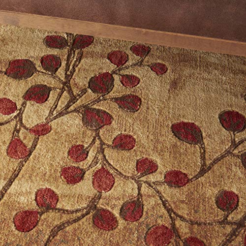 Nourison Somerset Rustic Area Rug 9'6" x 13' Latte