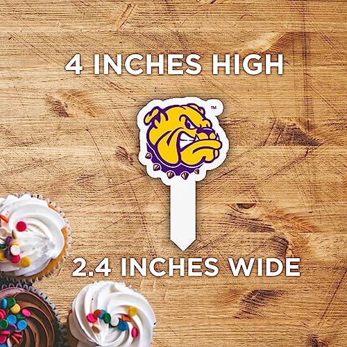 VictoryStore Western Illinois University Cupcake Toppers Multi 1000-Pack