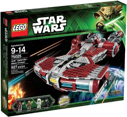 LEGO Star Wars Jedi Defender Class Cruiser 75025 Multicolor