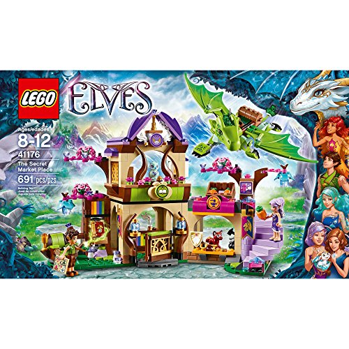 LEGO Elves Secret Market Place 41176 Building Kit 691 Pieces